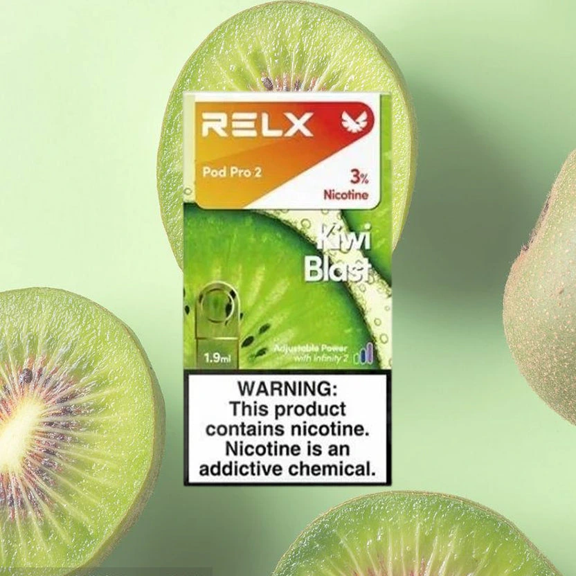【黃金奇異果】Relx 6代煙彈｜悅刻原廠正品｜台灣現貨速發｜3顆啟發